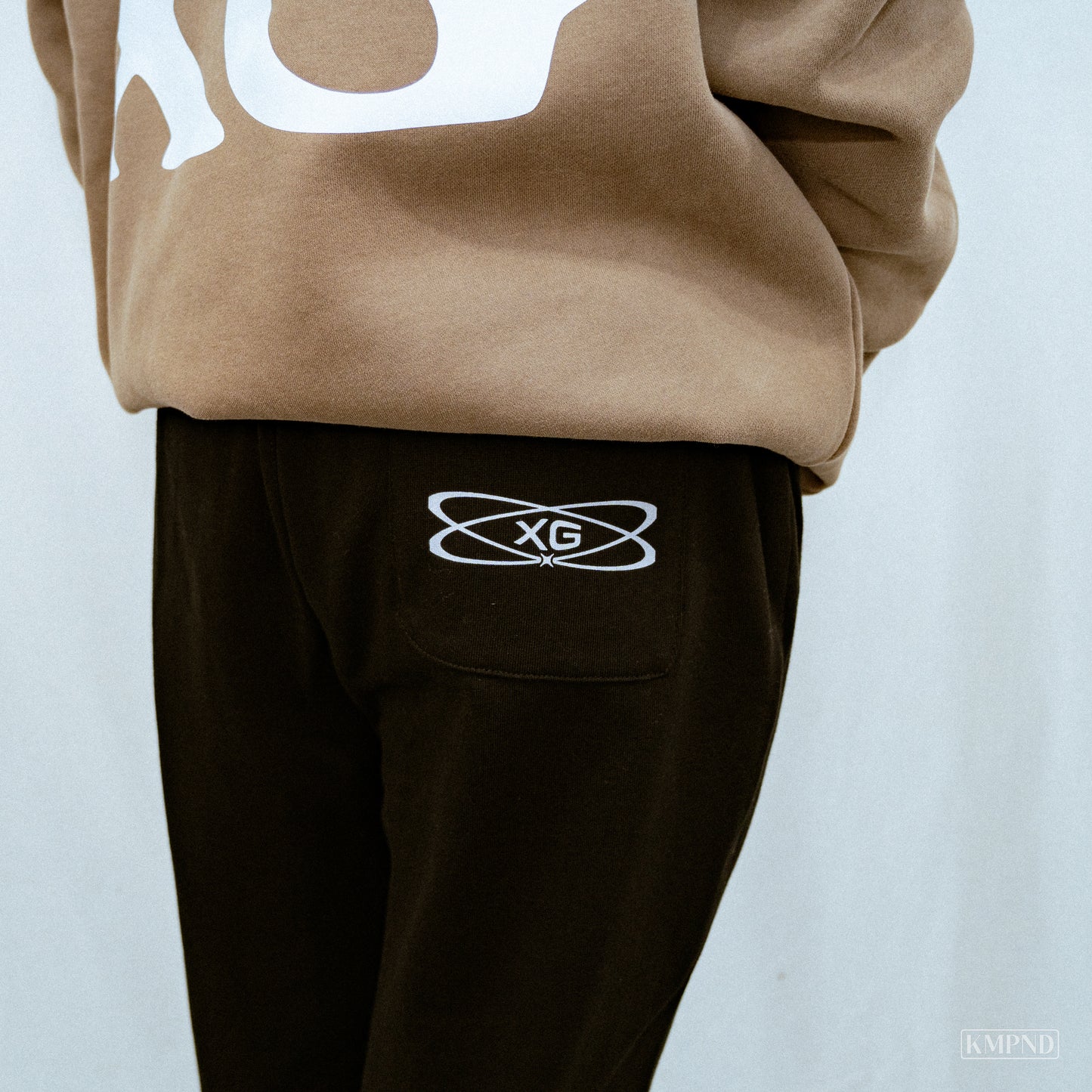 "ALPHAZ" Embroidered Baggy Sweats