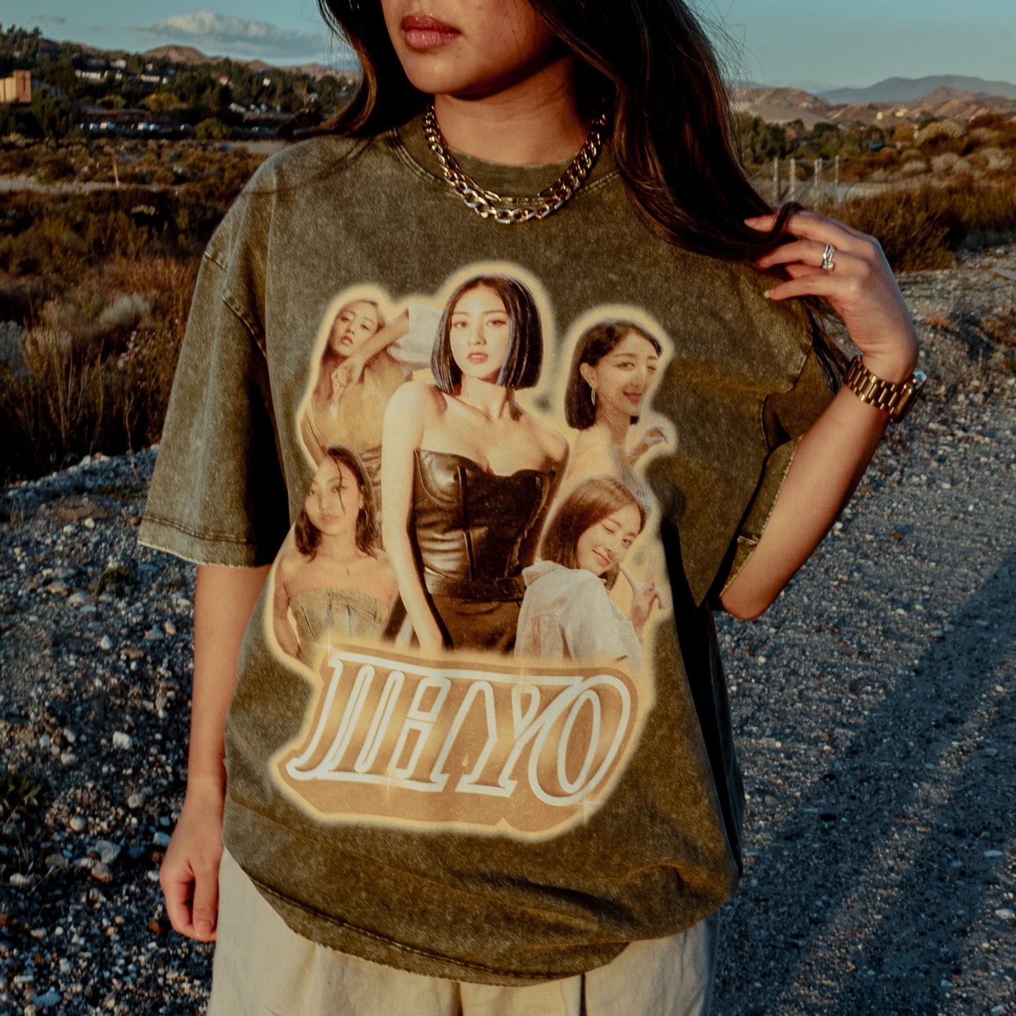 "JIHYO" Vintage Shirt