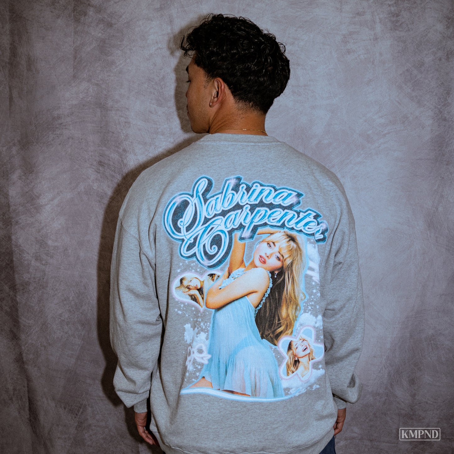 "BED CHEM" Heavyweight Oversized Embroidered Crewneck