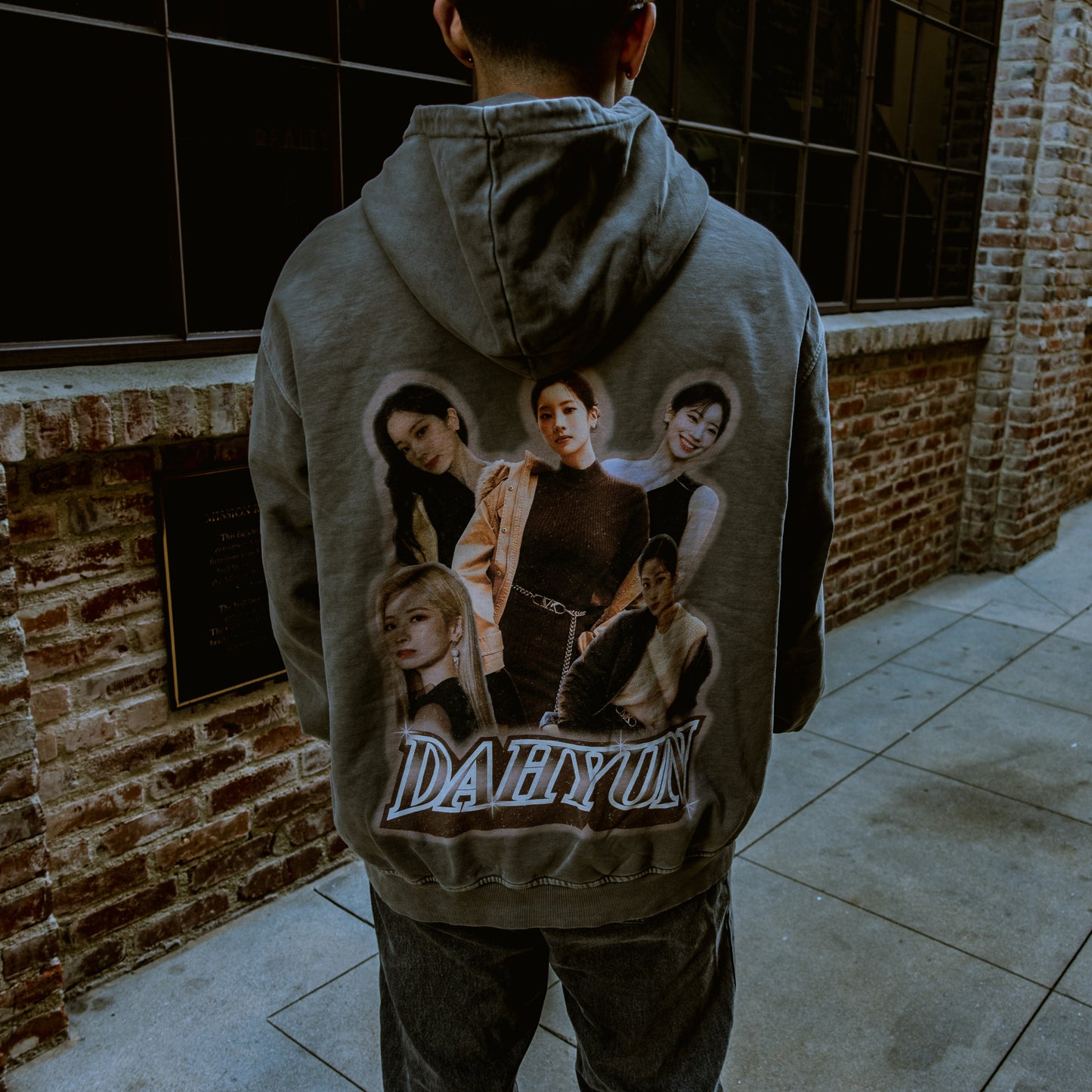 "DAHYUN" Retro Hoodie