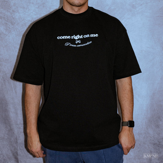 "BED CHEM" Oversized Embroidered Shirt