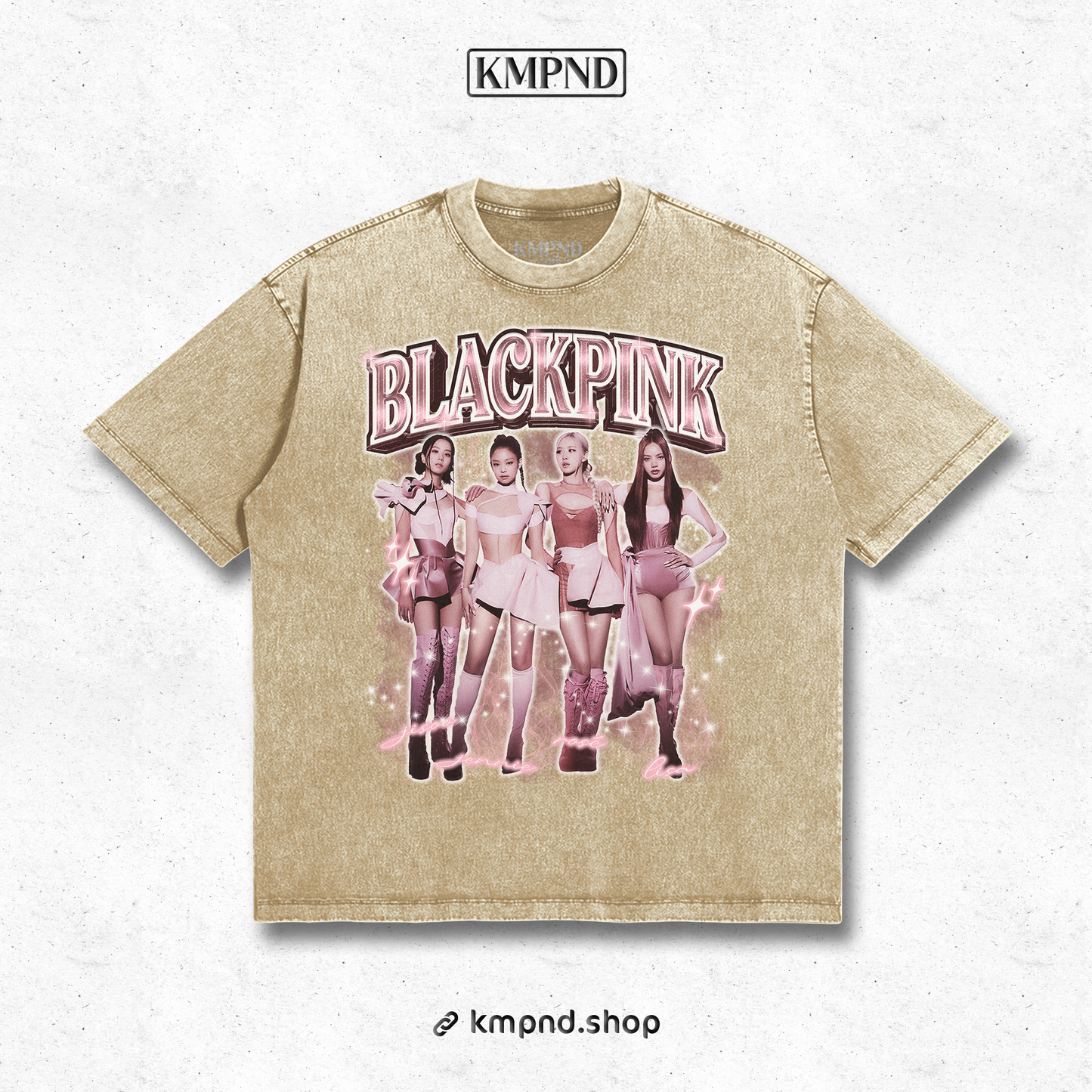 "BORN P" Vintage Shirt