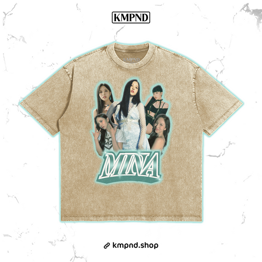 "MIN4" Vintage Shirt