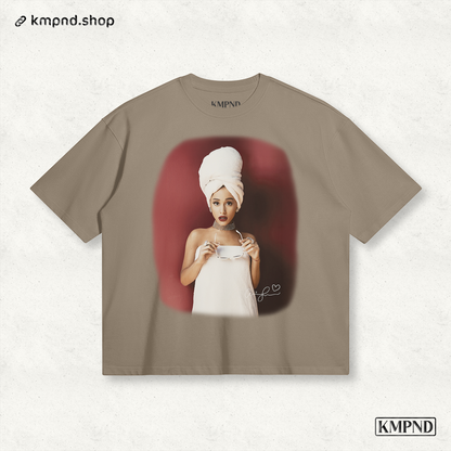 "ARI DANGER" Boxy Shirt