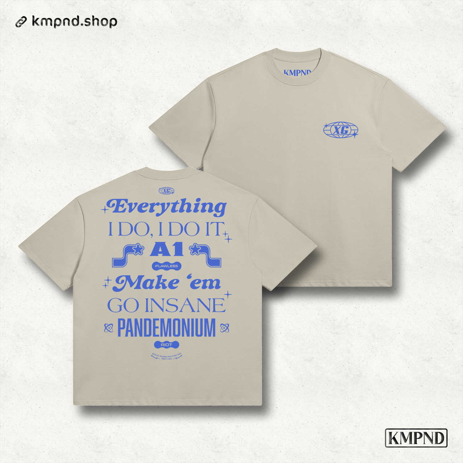 国内未入荷 FLYERRER - Distressed Shooting Star T-Shirt FLYERRER Distressed White Stripes T-Shirt