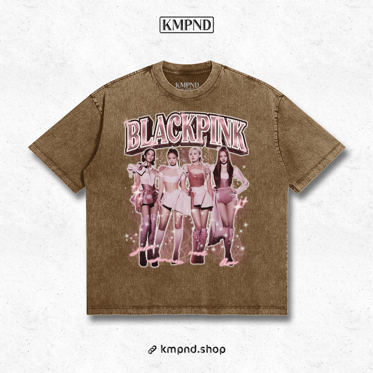 "BORN P" Vintage Shirt