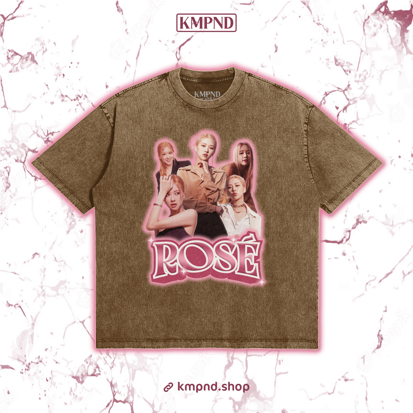 "ROSÉ" [PINK] Vintage Shirt