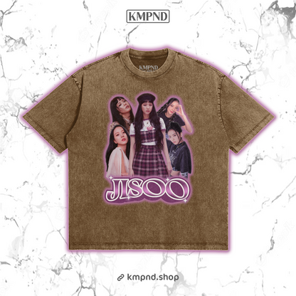 "JISOO" Vintage Shirt