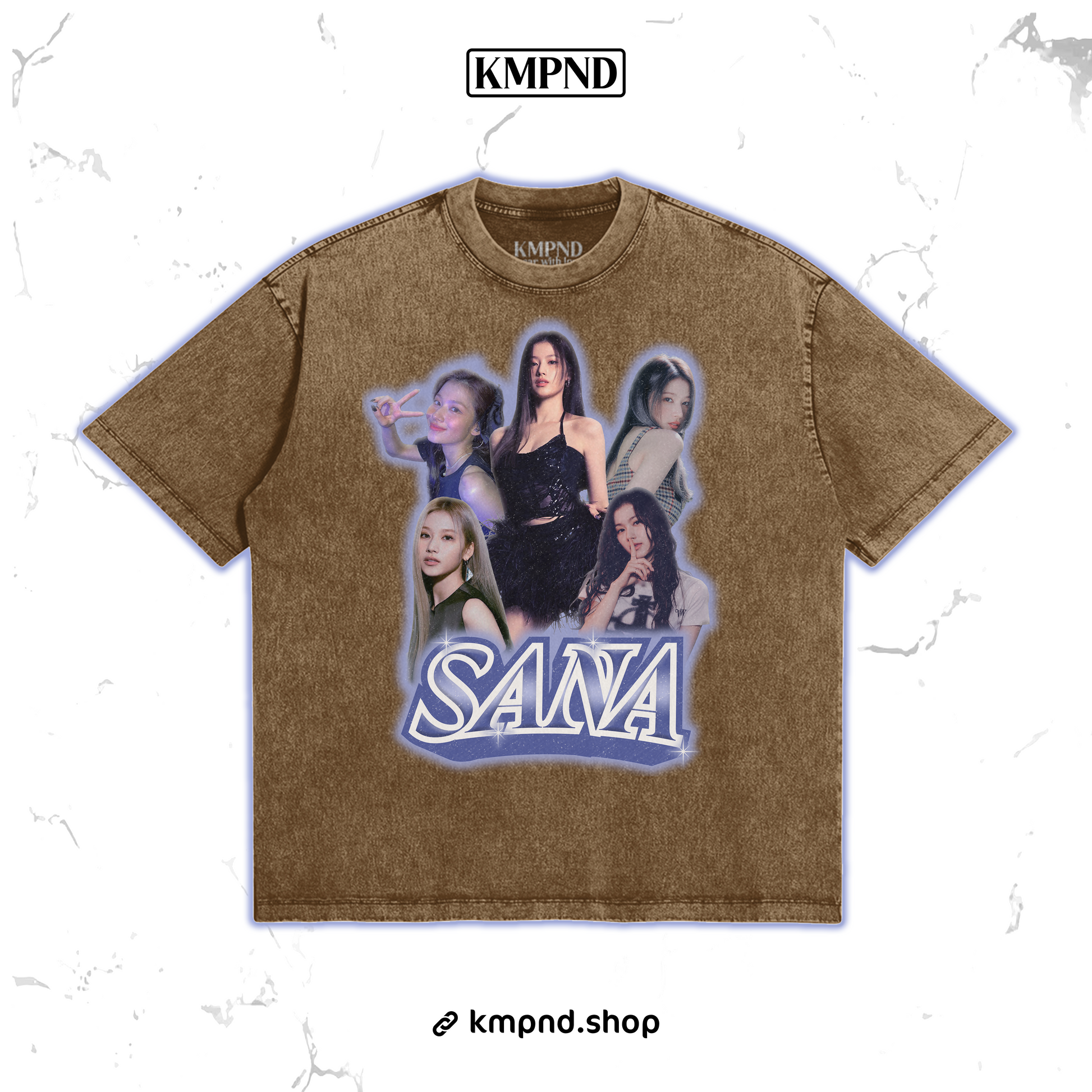 manaCREDONA★新品SMOOTHY SET TEE SHIRT Brown_c18adc79-9e73-4b8f-b705-