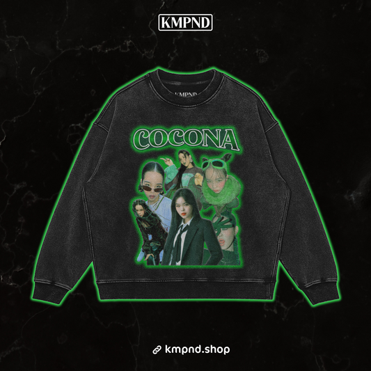 "COCONA" Vintage Crewneck