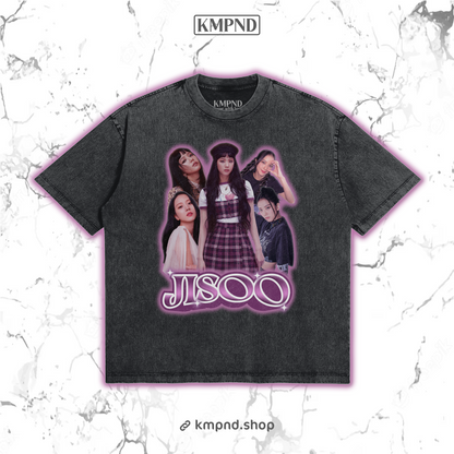 "JISOO" Vintage Shirt