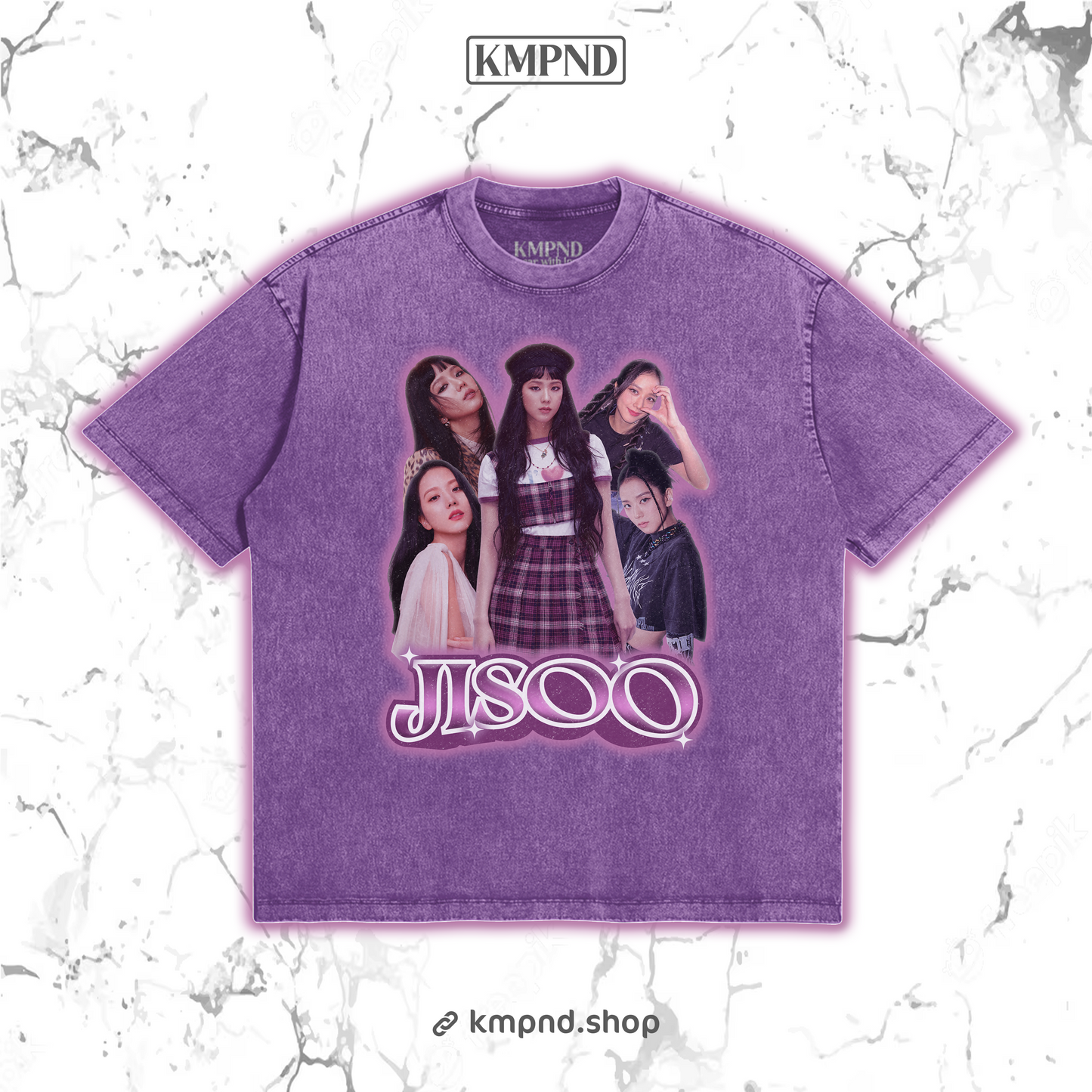 "JISOO" Vintage Shirt