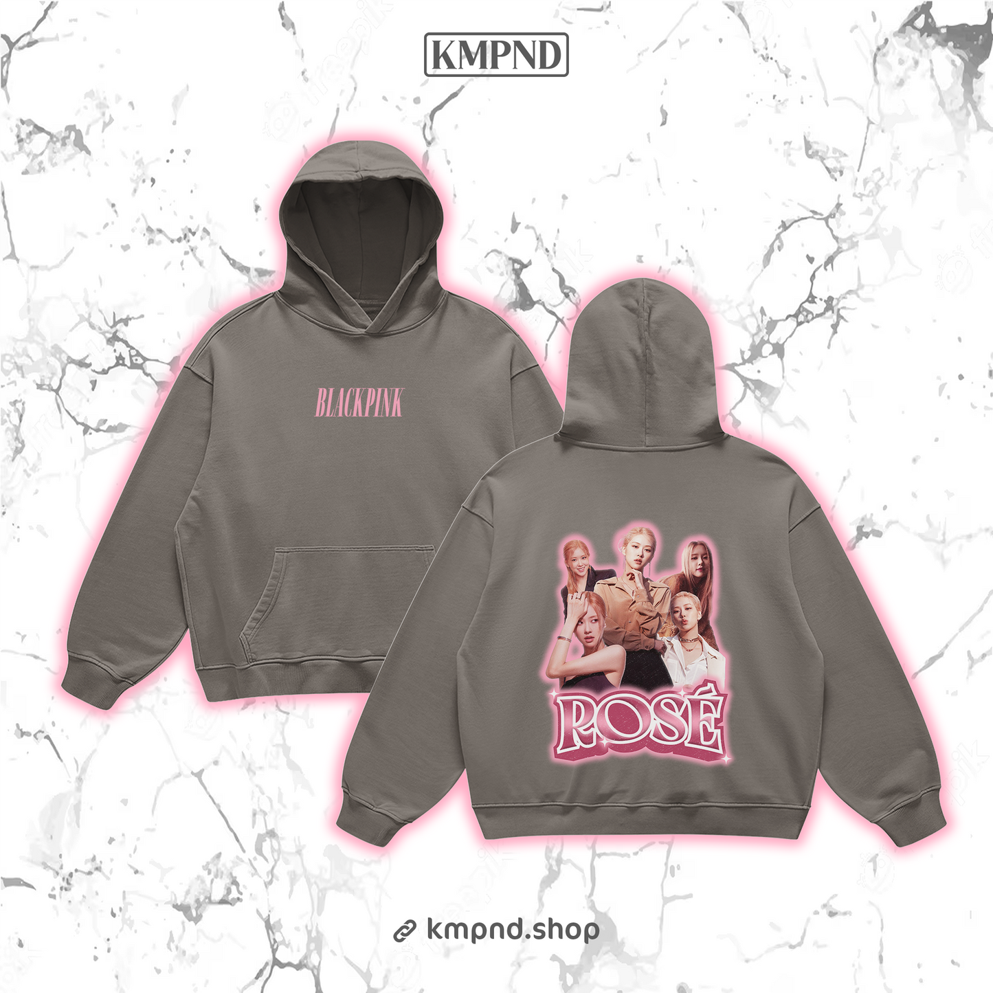 "ROSÉ" Retro Hoodie