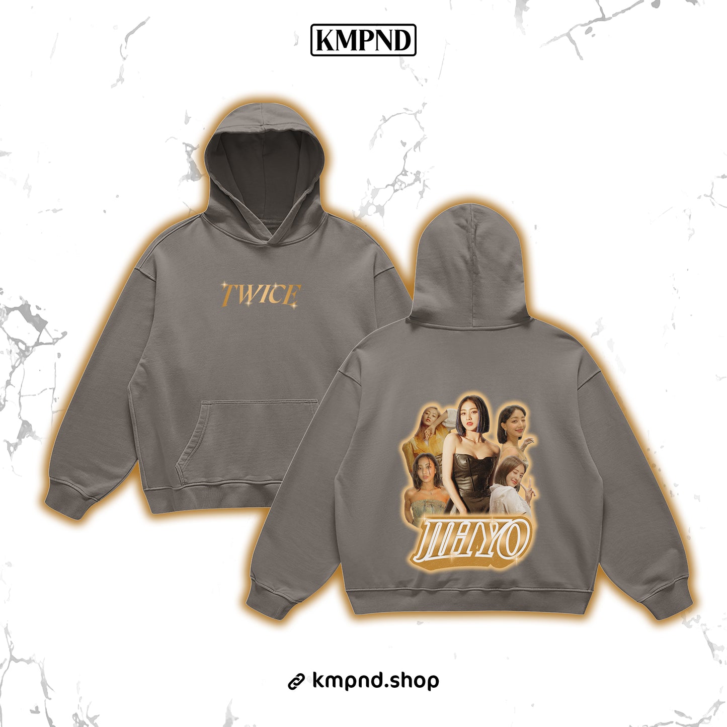 "JIHYO" Retro Hoodie