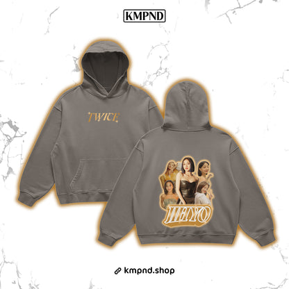 "JIHYO" Retro Hoodie