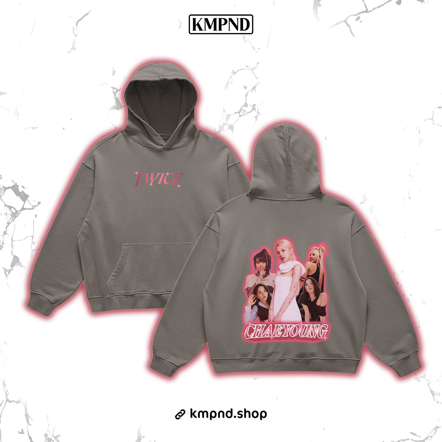 "CHAEYOUNG" Retro Hoodie