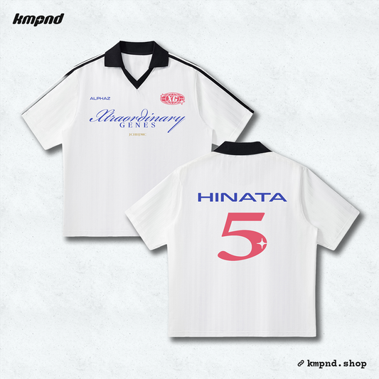 "HINATA" Soccer Jersey [White]
