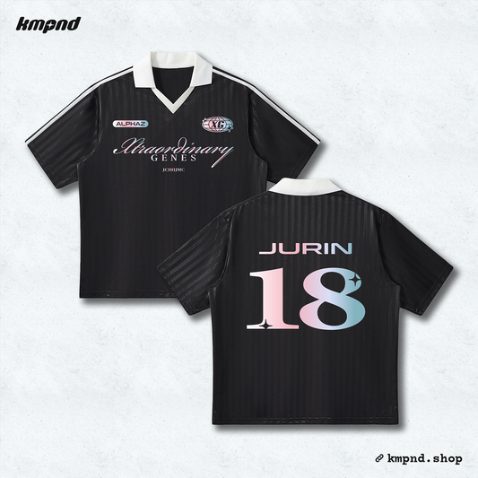 "JURIN" Soccer Jersey [Black]