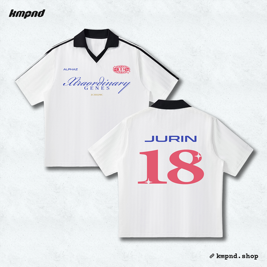 "JURIN" Soccer Jersey [White]