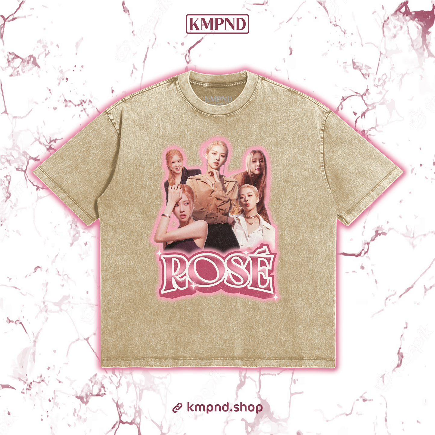 "ROSÉ" [PINK] Vintage Shirt