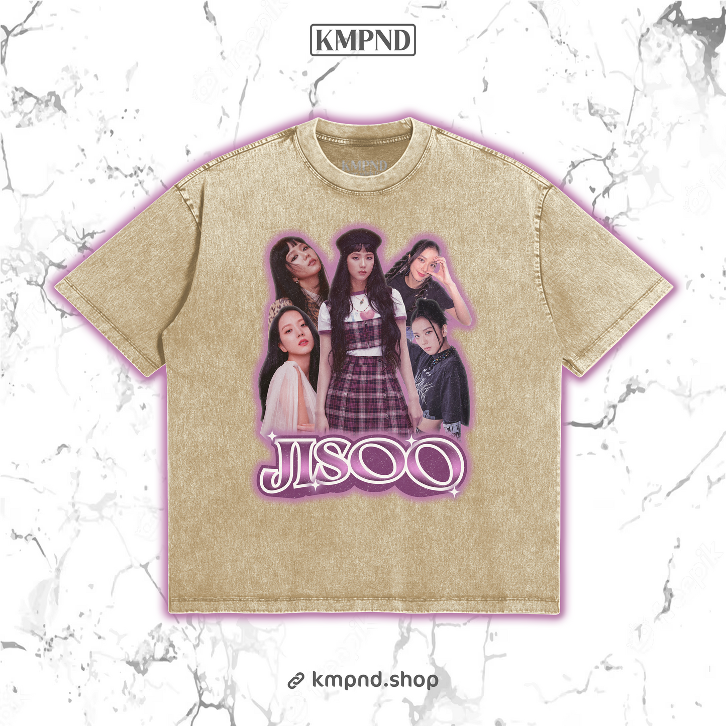 "JISOO" Vintage Shirt