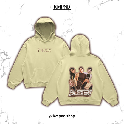 "DAHYUN" Retro Hoodie