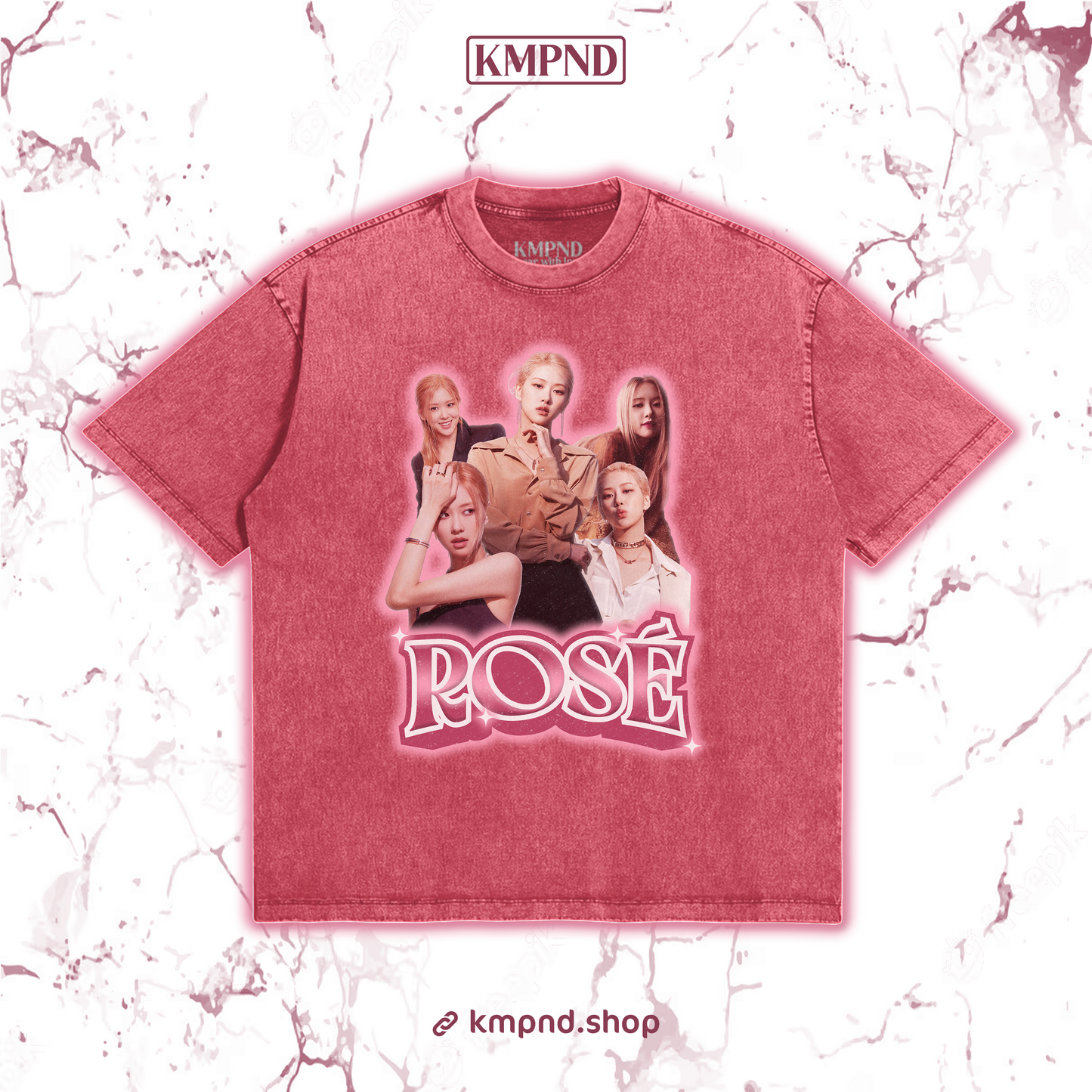 "ROSÉ" [PINK] Vintage Shirt