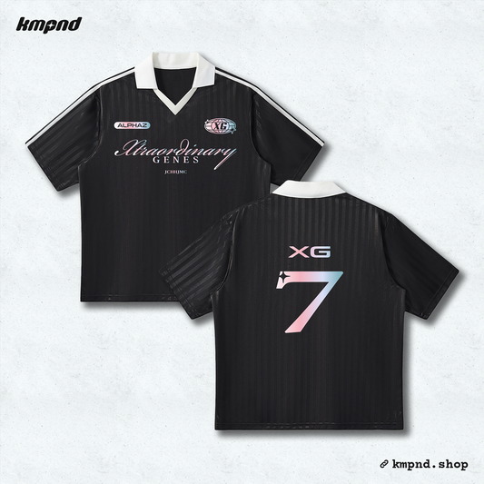 "GENES" Soccer Jersey [Black]