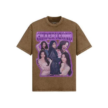 "CHAERYEONG" Vintage Shirt